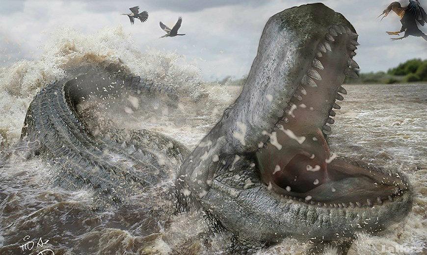 南美洲远古普鲁斯鳄咬合力超过霸王龙